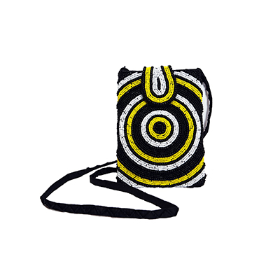 Monedero Negro Amarillo